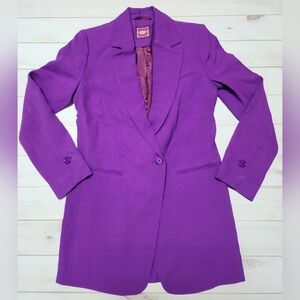 Oilily Join Indoor Jacket Solid Purple Magic XS - New With Tags